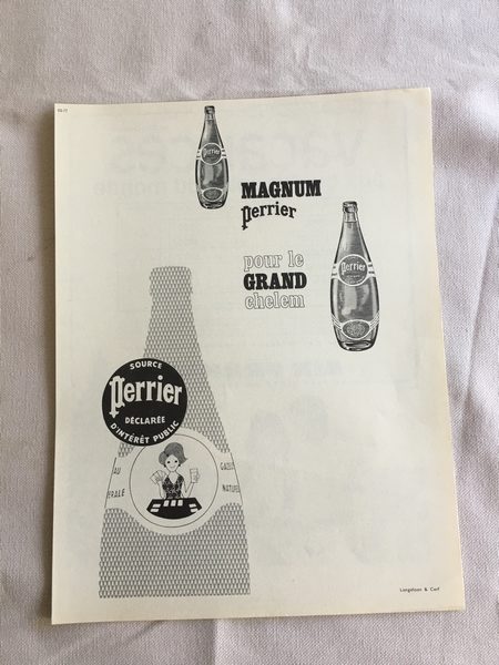 Ancienne publicité papier vintage